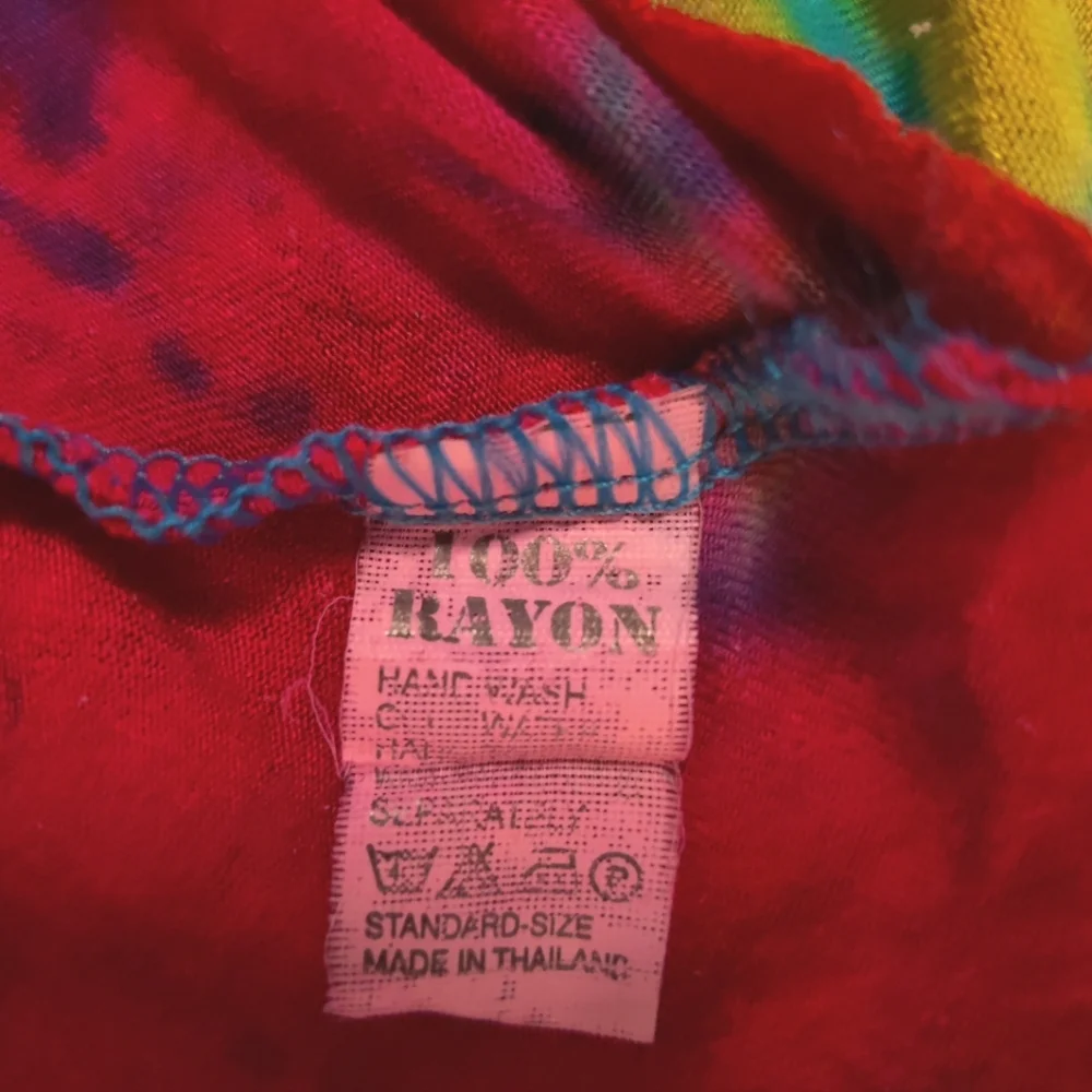 Rainbow Sunburst Tie-dye Empire Maxi Dress - Picture 6 of 8